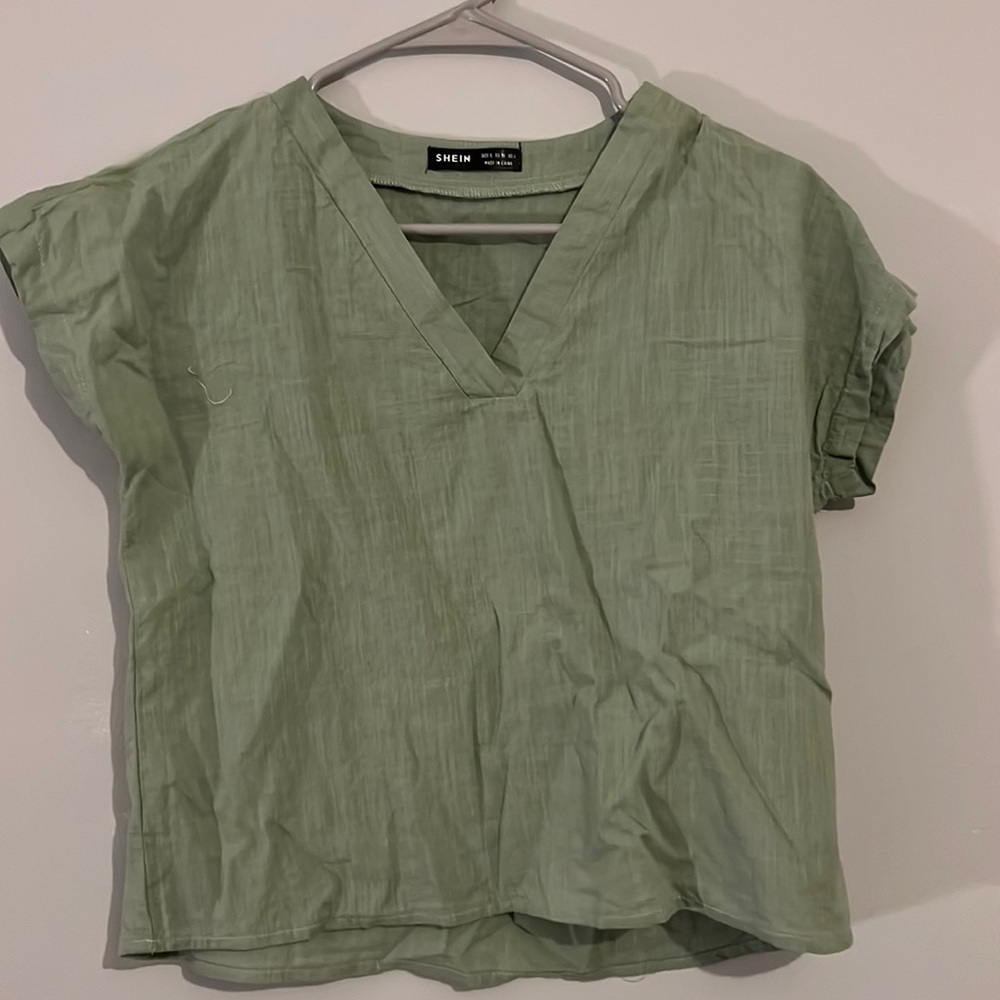 SHEIN green top size S